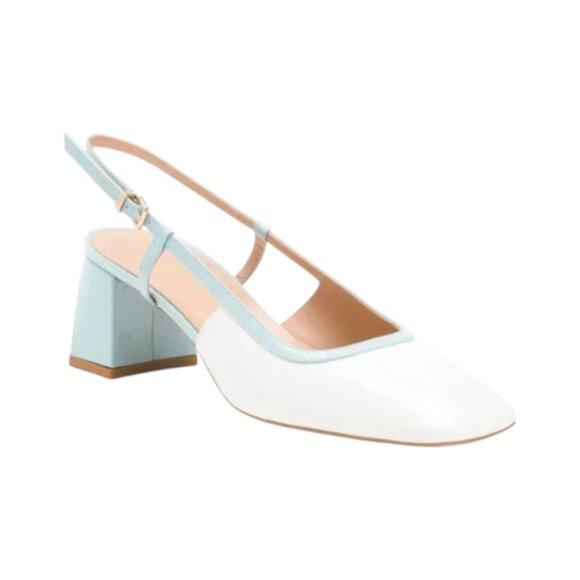 BRUNO MAGLI Made In Italy Patent Leather Tasa Low Heels